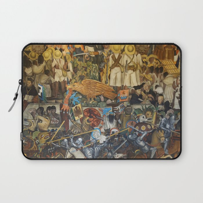 Diego Rivera Murals of the National Palace II Laptop Sleeve Gallery Image 1