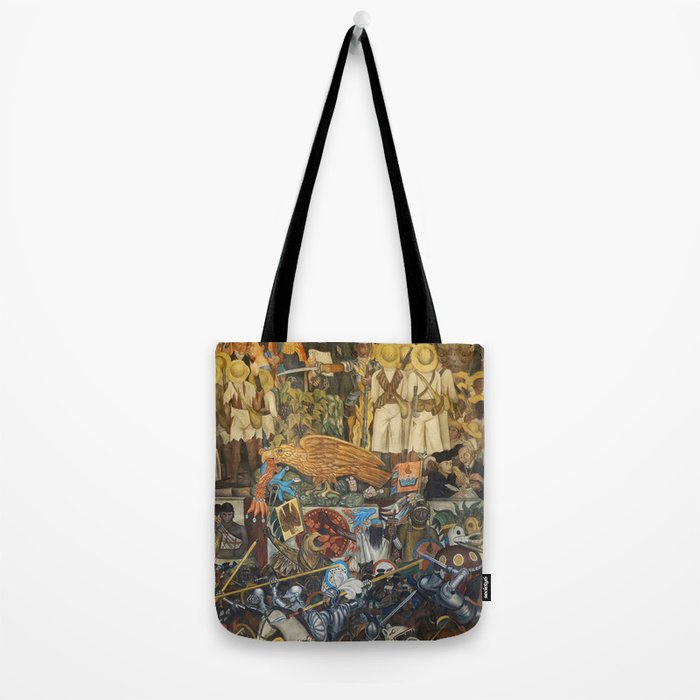 Diego Rivera Murals of the National Palace II Tote Bag Gallery Image 2