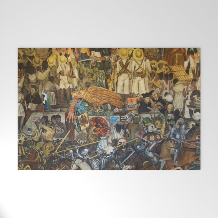 Diego Rivera Murals of the National Palace II Welcome Mat Gallery Image 1