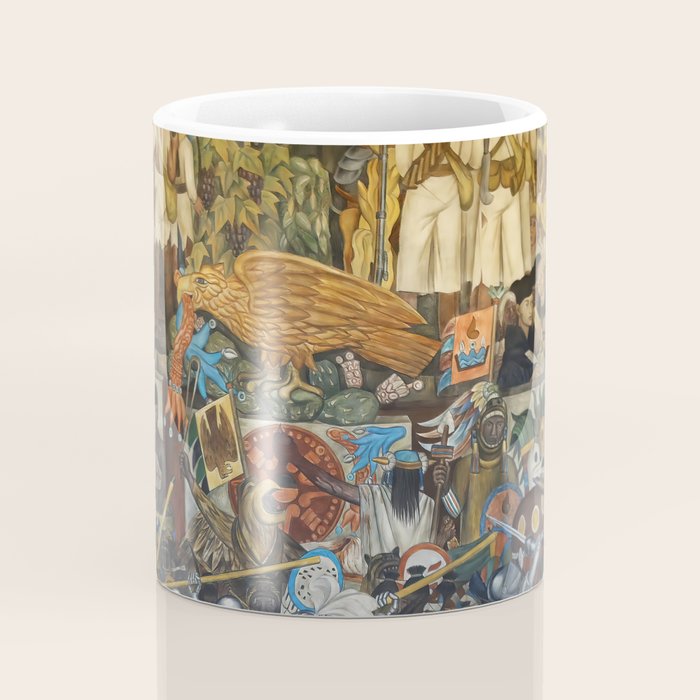 Diego Rivera Murals of the National Palace II Coffee Mug Gallery Image 4
