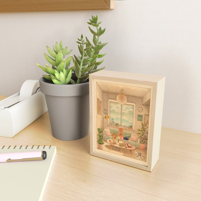 We've Been Alone Since the Start Mini Art Print Gallery Image 2