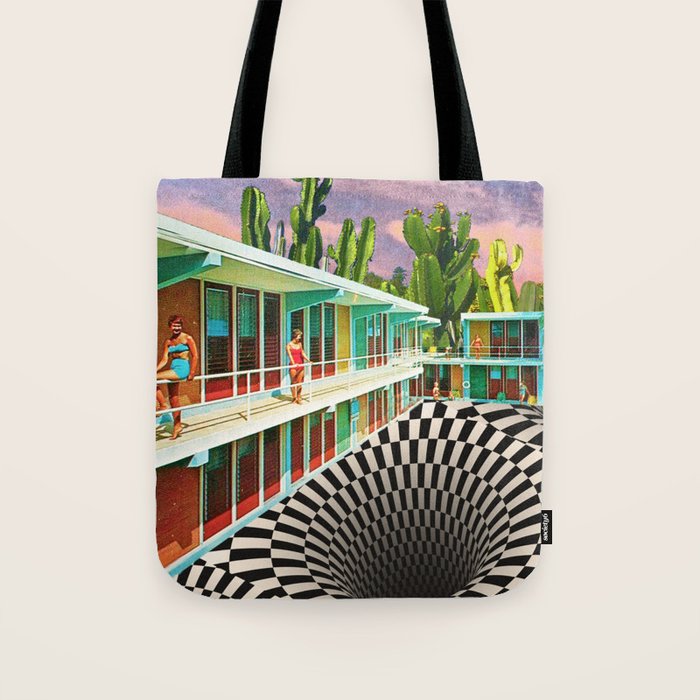 Time Warp Motel Tote Bag Gallery Image 1