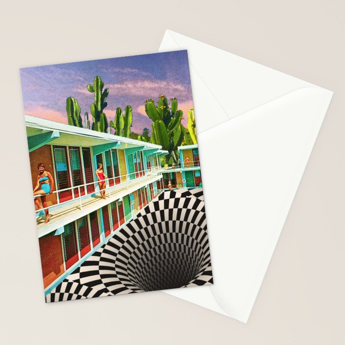 Time Warp Motel Stationery Card Gallery Image 2