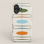 Mid-Century Modern Art 1.2 iPhone Case Gallery Image 1