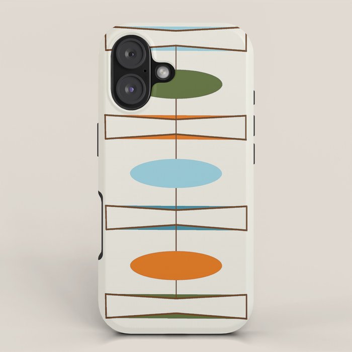 Mid-Century Modern Art 1.2 iPhone Case Gallery Image 1