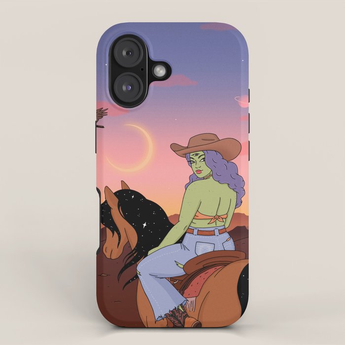 Space Cowgirl iPhone Case Gallery Image 1