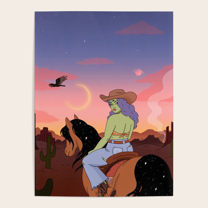 Space Cowgirl Poster Gallery Image 4