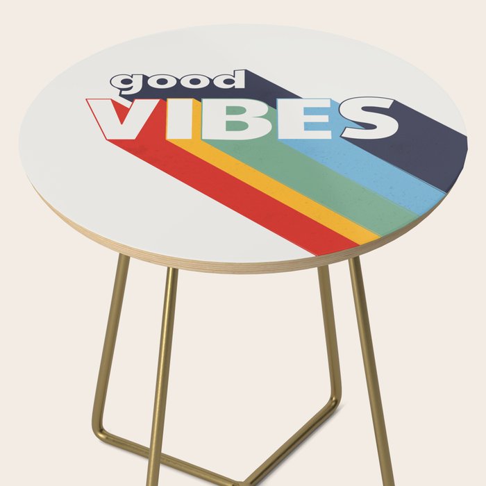 GOOD VIBES  Side Table Gallery Image 2