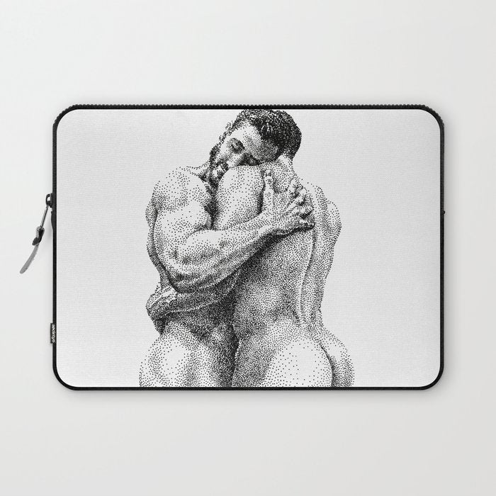 The Lovers - NOODDOODs Laptop Sleeve Gallery Image 1