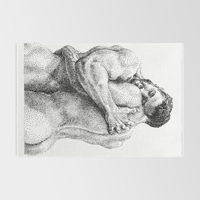 The Lovers - NOODDOODs Rug Gallery Image 2