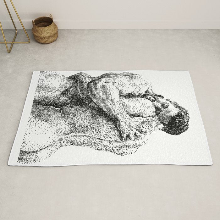 The Lovers - NOODDOODs Rug Gallery Image 2