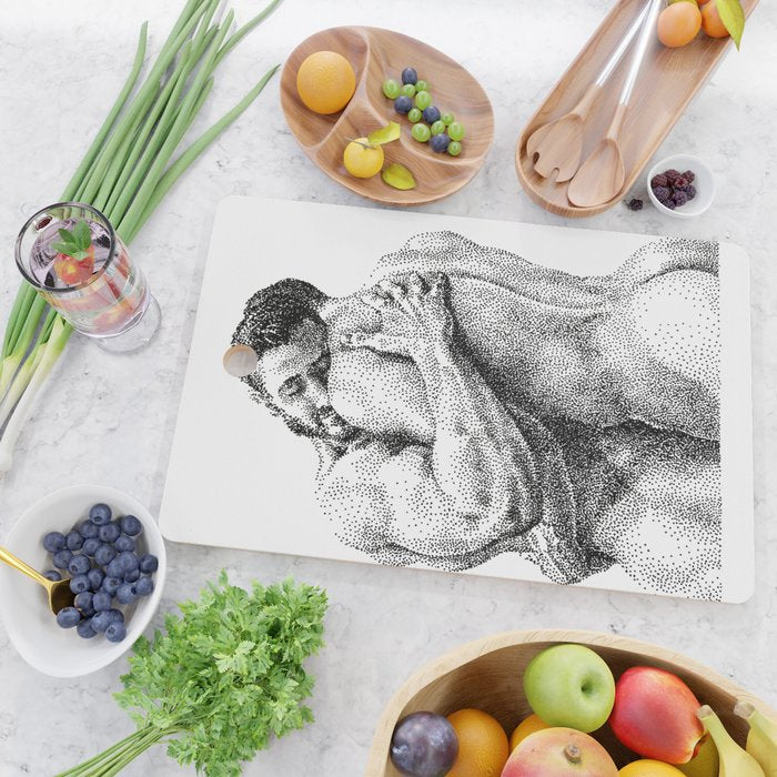 The Lovers - NOODDOODs Cutting Board Gallery Image 2