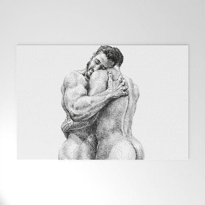 The Lovers - NOODDOODs Welcome Mat Gallery Image 1