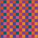 Checkered Multicolor Pattern XVIII Colorful Vibrant Coffee Mug Gallery Image 2