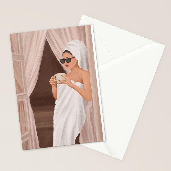 Morning Coffee III Stationery Card Gallery Image 2
