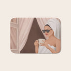 Morning Coffee III Bath Mat Gallery Image 1