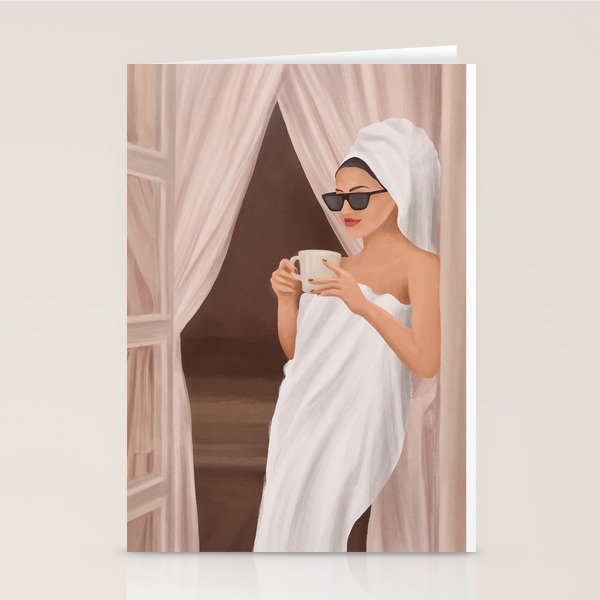 Morning Coffee III Stationery Card Gallery Image 1