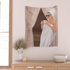 Morning Coffee III Wall Tapestry Gallery Image 2