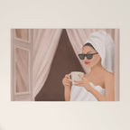 Morning Coffee III Welcome Mat Gallery Image 1