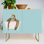 Sea Turtle in Bathtub Credenza Gallery Image 1