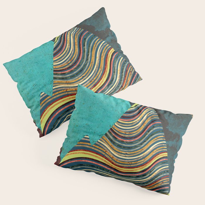 Color Peaks Pillow Sham Gallery Image 3