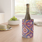 Silk Ikat Uzbekistan Parda Print Wine Chiller Gallery Image 4
