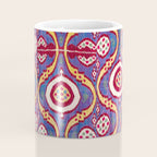 Silk Ikat Uzbekistan Parda Print Coffee Mug Gallery Image 4
