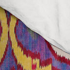 Silk Ikat Uzbekistan Parda Print Comforter Gallery Image 4