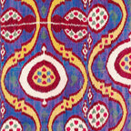 Silk Ikat Uzbekistan Parda Print Coffee Mug Gallery Image 2