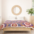Silk Ikat Uzbekistan Parda Print Duvet Cover Gallery Image 3