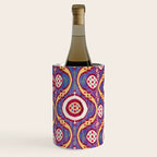 Silk Ikat Uzbekistan Parda Print Wine Chiller Gallery Image 3