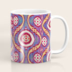 Silk Ikat Uzbekistan Parda Print Coffee Mug Gallery Image 1