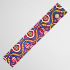 Silk Ikat Uzbekistan Parda Print Table Runner Gallery Image 3