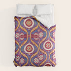 Silk Ikat Uzbekistan Parda Print Duvet Cover Gallery Image 6