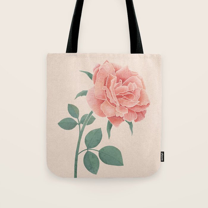 A Simple Rose Tote Bag Gallery Image 1