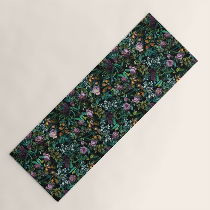 Exotic Jungle - Night Yoga Mat Gallery Image 1