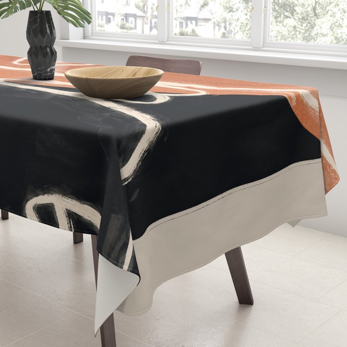 Two Faces 3 Tablecloth Gallery Image 3
