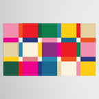 Colorful Happy Shapes Tablecloth Gallery Image 2