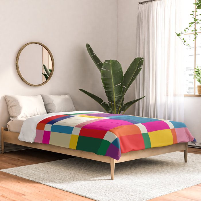 Colorful Happy Shapes Comforter Gallery Image 2