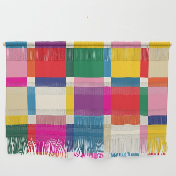 Colorful Happy Shapes Wall Hanging Gallery Image 1