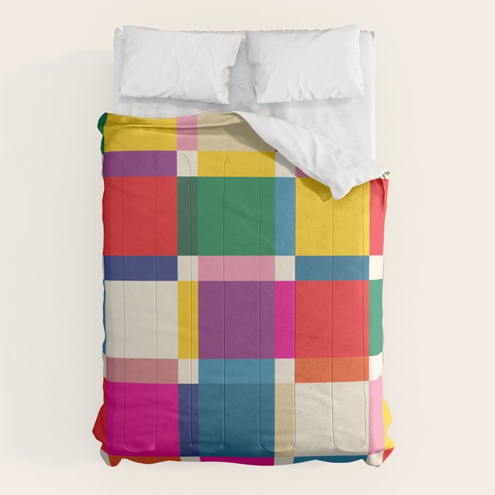 Colorful Happy Shapes Comforter Gallery Image 6
