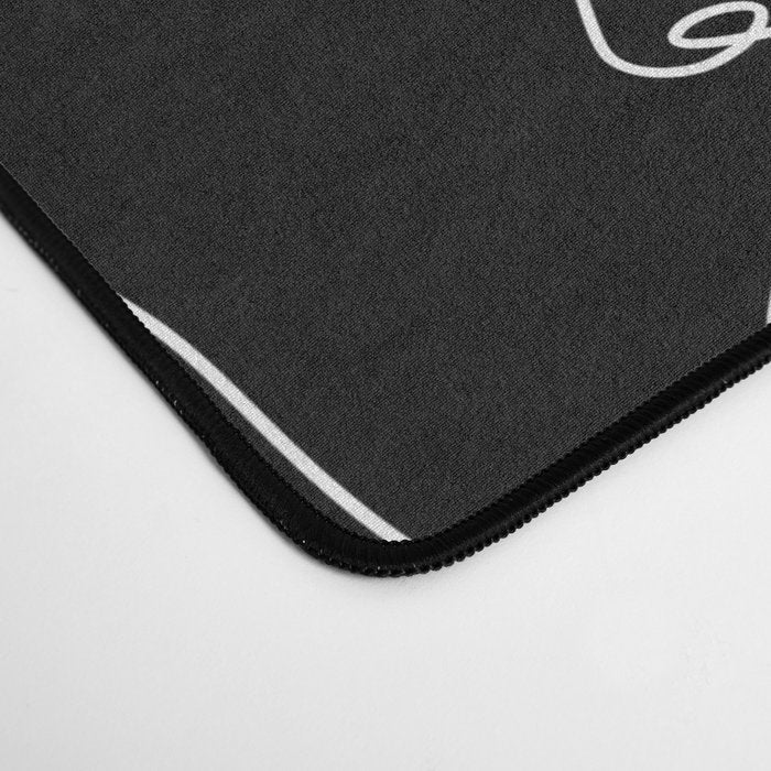 Faces in Dark Desk Mat Gallery Image 4