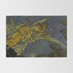 âThe Fairy Queenâ Fairy Tale Art by Edmund Dulac Rug Gallery Image 2