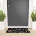 The meadows colorful floral pattern Welcome Mat Gallery Image 3