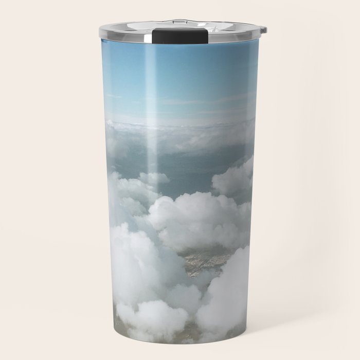 Fluffy Clouds Travel Mug Gallery Image 1