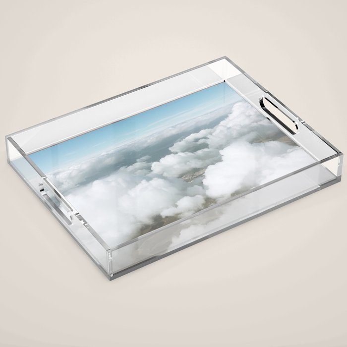 Fluffy Clouds Acrylic Tray Gallery Image 1