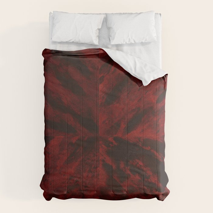 Faux Tortoiseshell 2 - Red Comforter Gallery Image 6