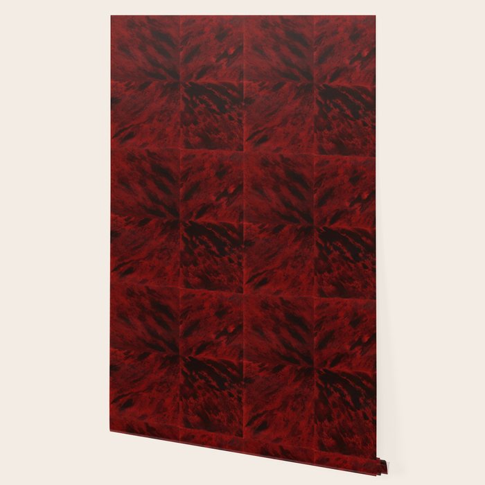 Faux Tortoiseshell 2 - Red Wallpaper Gallery Image 2