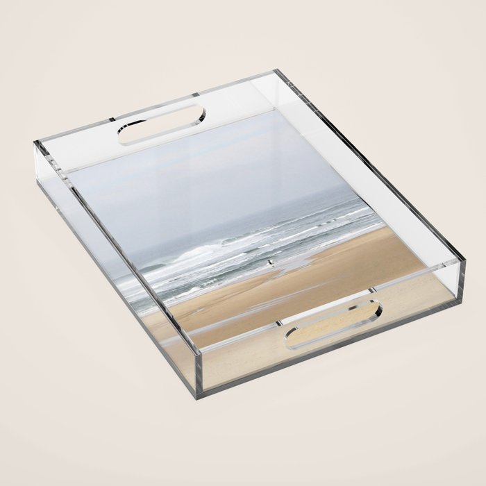 Day on the Ocean Beach 3 Acrylic Tray Gallery Image 1