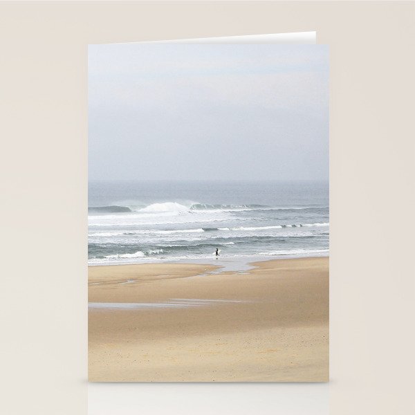Day on the Ocean Beach 3 Stationery Card Gallery Image 2